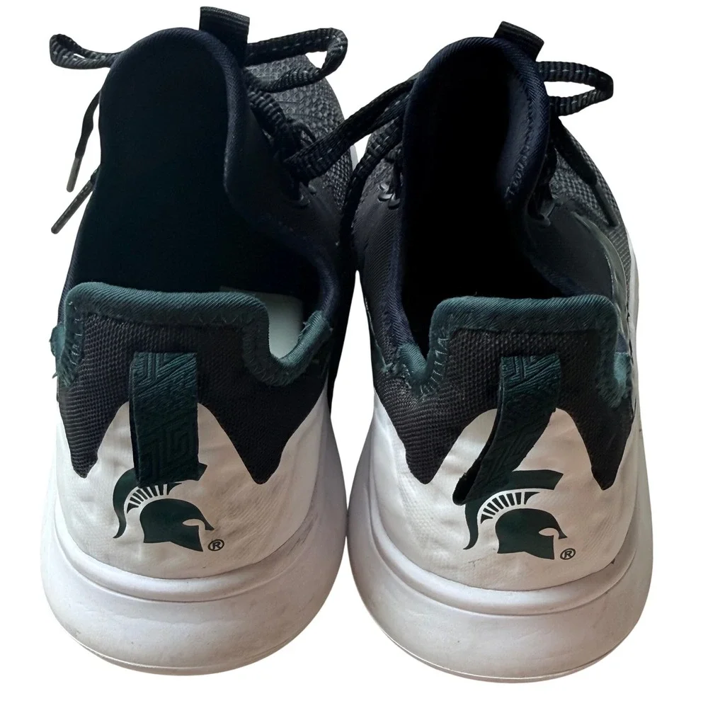 Nike Free TR 8 Michigan State Spartans Shoes Womens 5.5 Black Green AO7827-013